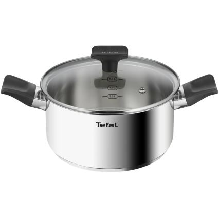 Tefal - Set med grytor 6 delar DELICIOUS rostfri