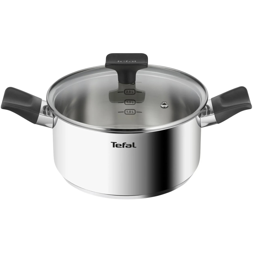 Tefal - Set med grytor 6 delar DELICIOUS rostfri