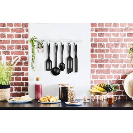 Tefal - Set med köksredskap 9 delar BIENVENUE svart