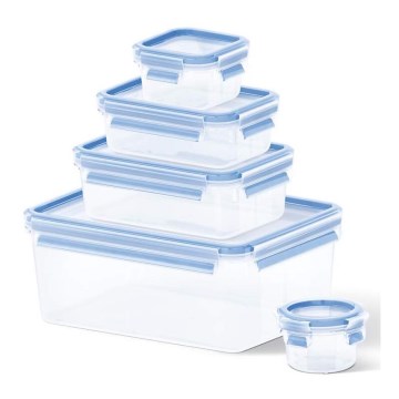 Tefal - Set med matlådor 5 delar MASTER SEAL FRESH blå