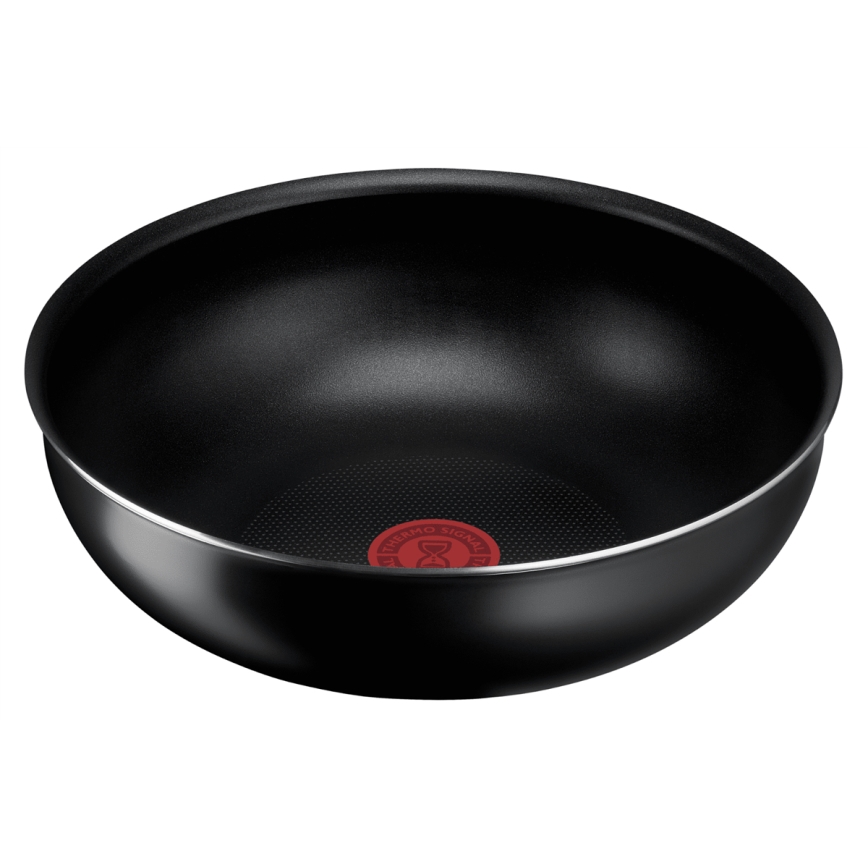Tefal - Set med pannor 3 delar INGENIO EASY COOK & CLEAN BLACK
