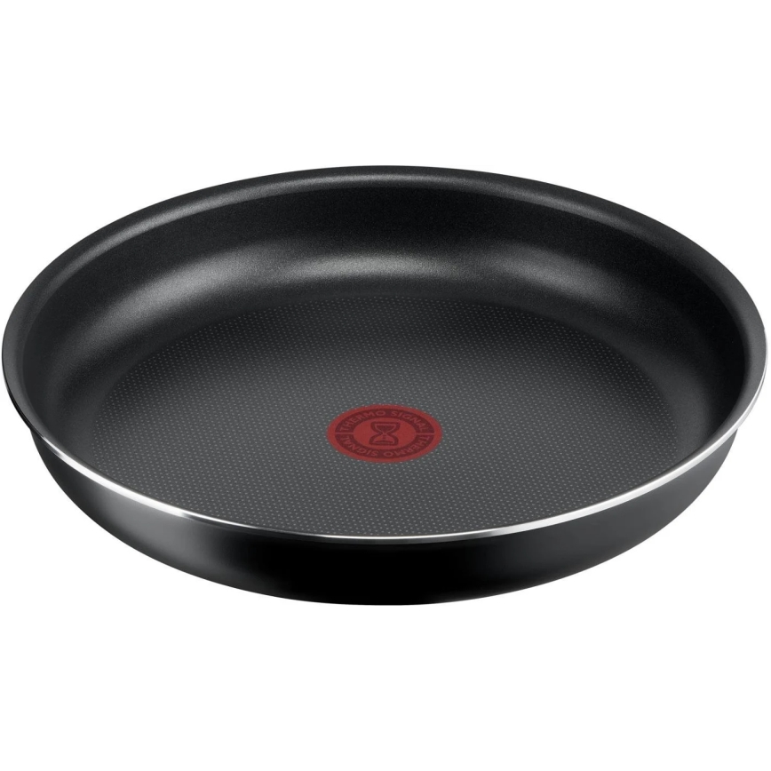 Tefal - Set med pannor 3 delar INGENIO EASY COOK & CLEAN BLACK