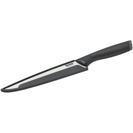 Tefal - Skärkniv i rostfritt stål COMFORT 20 cm skinande krom/svart