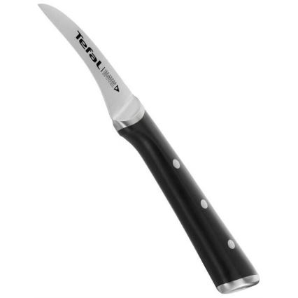 Tefal - Skärkniv i rostfritt stål ICE FORCE 7 cm skinande krom/svart
