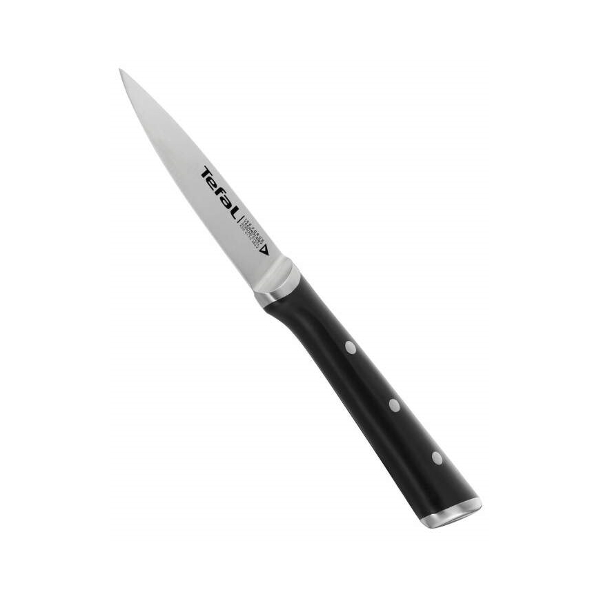 Tefal - Skärkniv i rostfritt stål ICE FORCE 9 cm skinande krom/svart