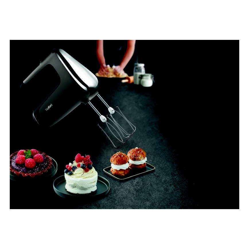 Tefal - Stavmixer POWERMIX SILENCE 600W/230V svart/grå