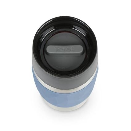 Tefal - Termisk mugg 300 ml COMPACT MUG rostfri/blå