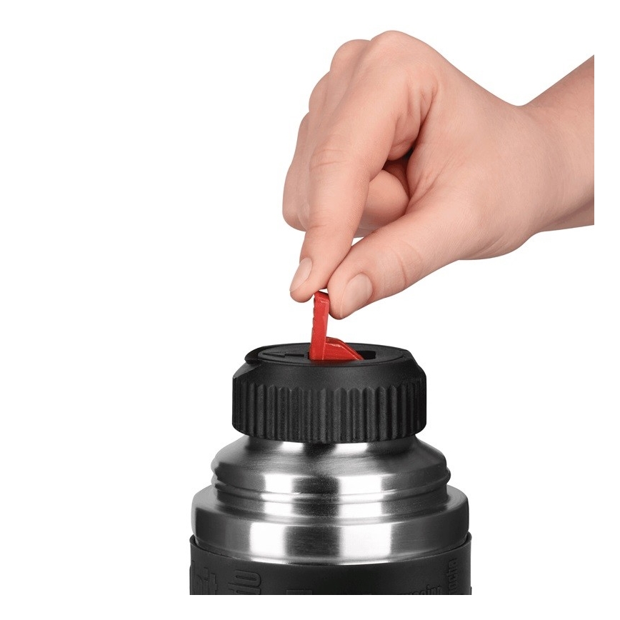 Tefal - Termos med mugg 0,5 l SENATOR rostfri/svart