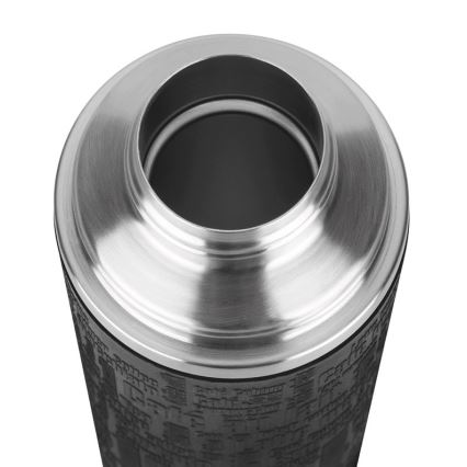 Tefal - Termos med mugg 0,5 l SENATOR rostfri/svart