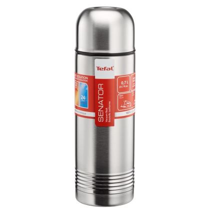 Tefal - Termos med mugg 0,7 l SENATOR rostfri