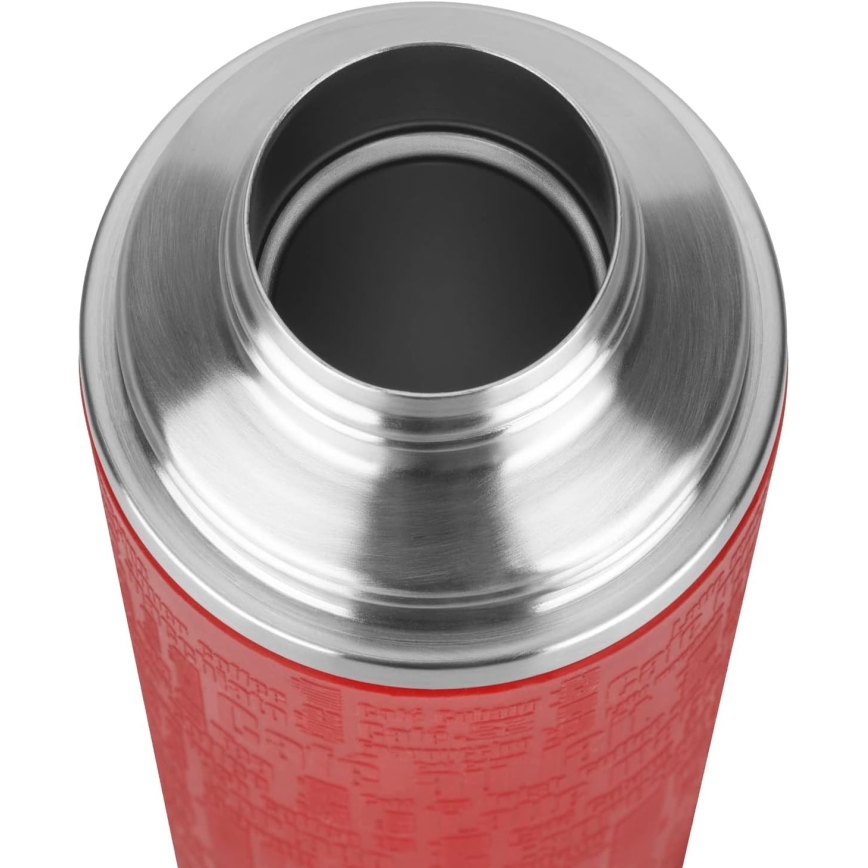 Tefal - Termos med mugg 1 l SENATOR rostfri/röd