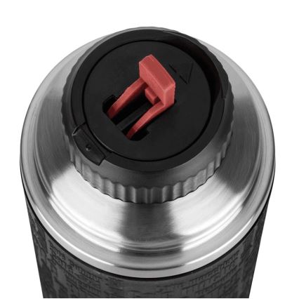 Tefal - Termos med mugg 1 l SENATOR rostfri/svart