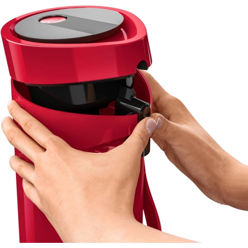 Tefal - Termos vattenkokare 1,9 l PONZA röd