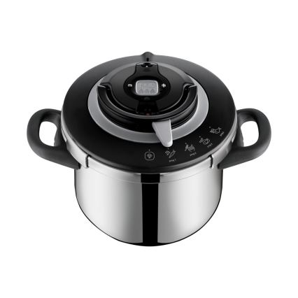 Tefal - Tryckkokare 6 l CLIPSO+ CHEF i rostfritt stål