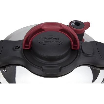 Tefal - Tryckkokare 6 l CLIPSO MINUT EASY rostfri
