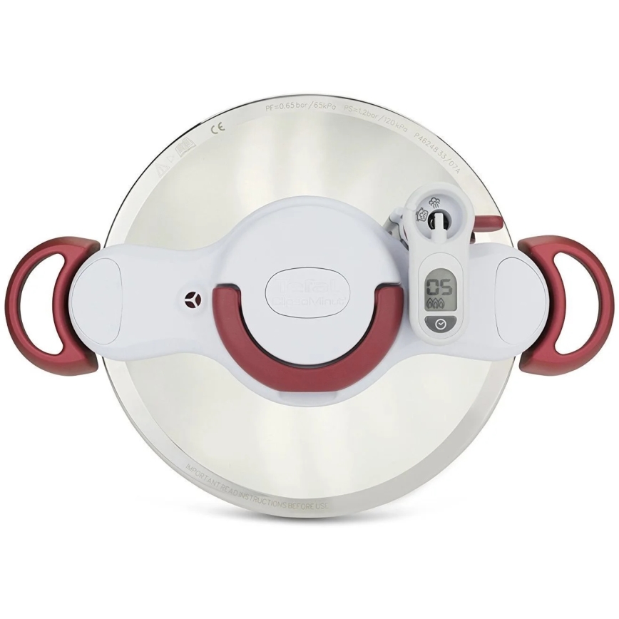 Tefal - Tryckkokare 6 l CLIPSO MINUT PERFECT rostfri