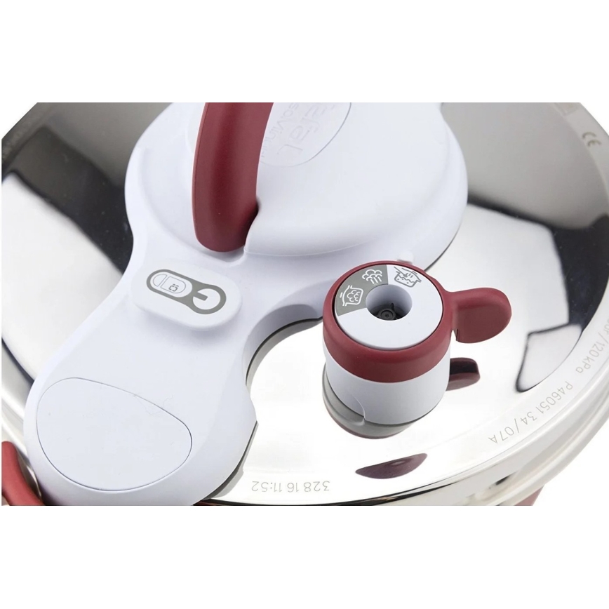Tefal - Tryckkokare 6 l CLIPSO MINUT PERFECT rostfri
