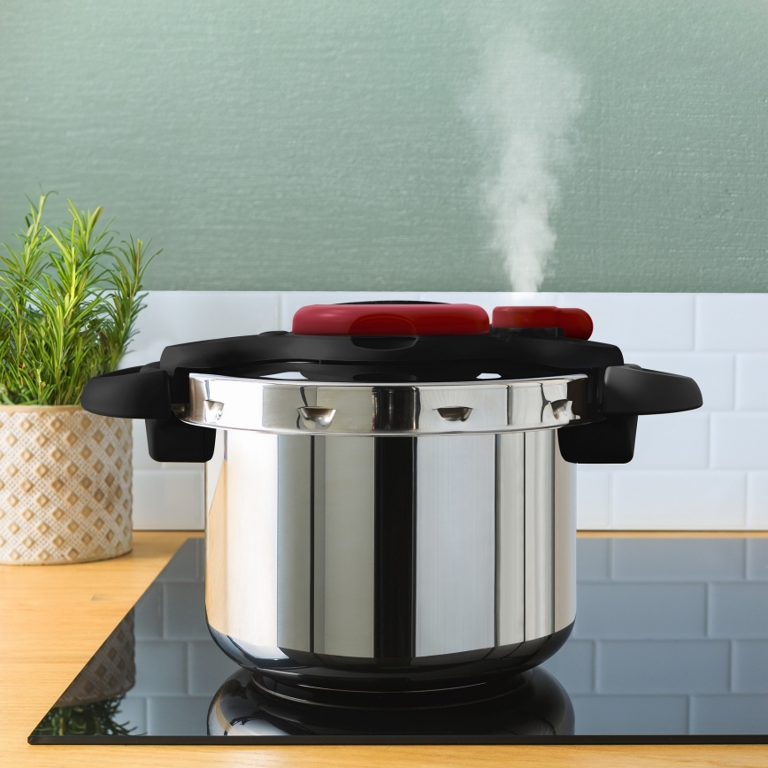 Tefal - Tryckkokare 9 l CLIPSO MINUT EASY