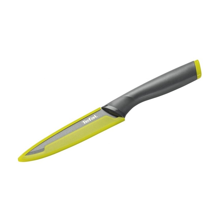 Tefal - Universal kniv i rostfritt stål FRESH KITCHEN 12 cm grå/grön