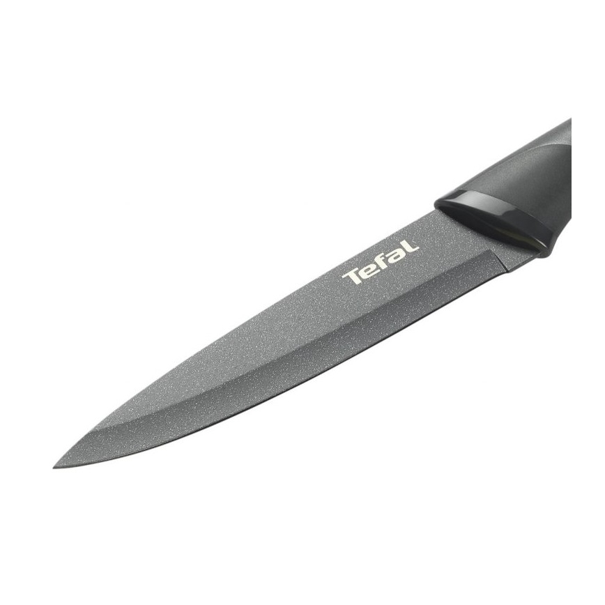 Tefal - Universal kniv i rostfritt stål FRESH KITCHEN 12 cm grå/grön