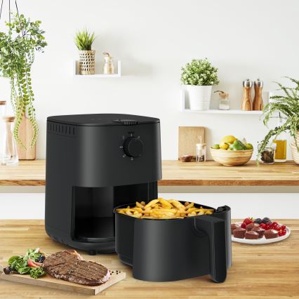 Tefal - Varmluftsfritös 3,5 l EASY FRY&GRILL 1030W/230V svart