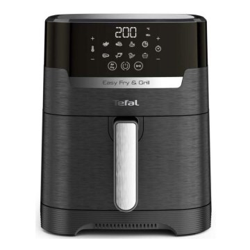 Tefal - Varmluftsfritös 4,2 l EASY FRY&GRILL 2i1 1550W/230V svart