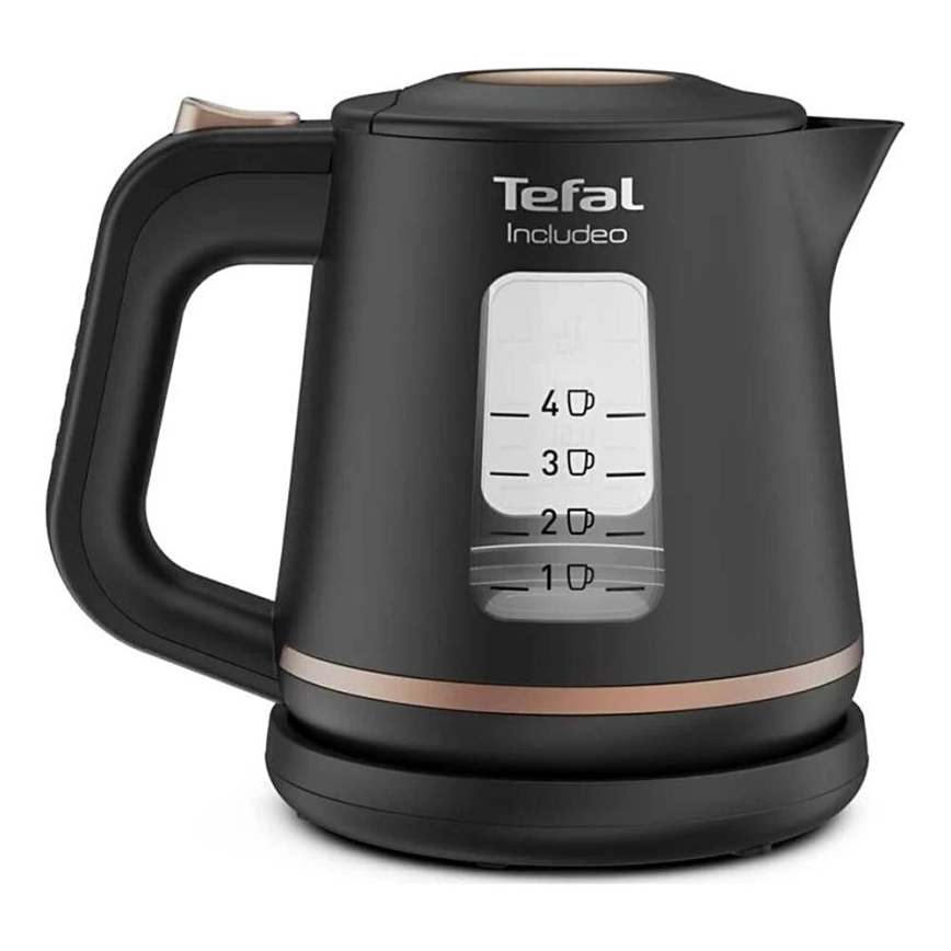 Tefal - Vattenkokare INCLUDEO 1l 2400W/230V svart