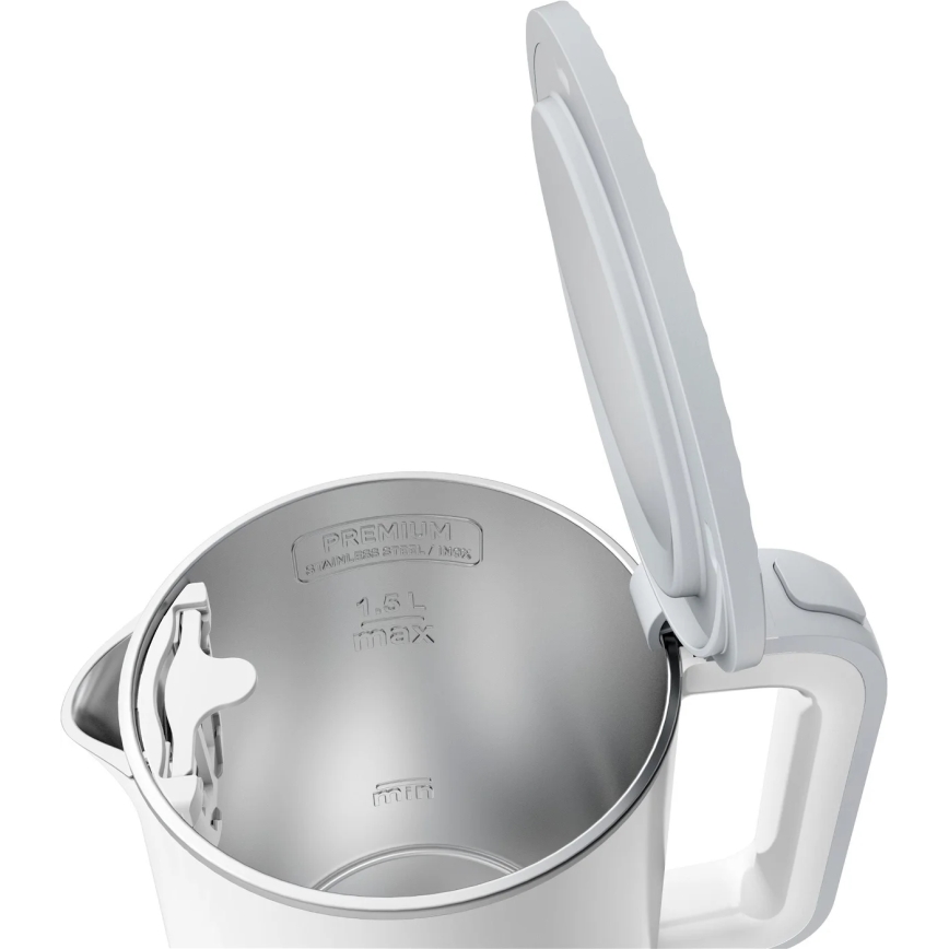 Tefal - Vattenkokare SENSE 1,5 l 1800W/230V vit