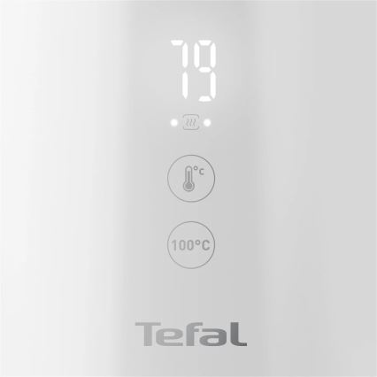 Tefal - Vattenkokare SENSE 1,5 l 1800W/230V vit