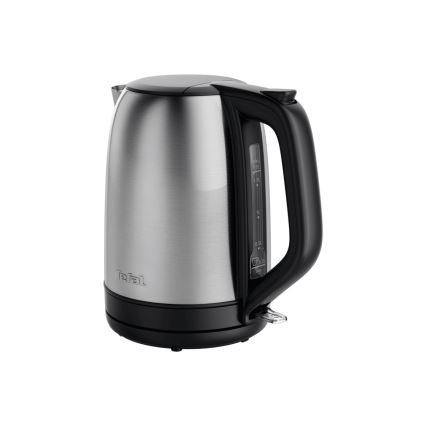 Tefal - Vattenkokare SUBITO 1,7l 2400W/230V rostfri/svart