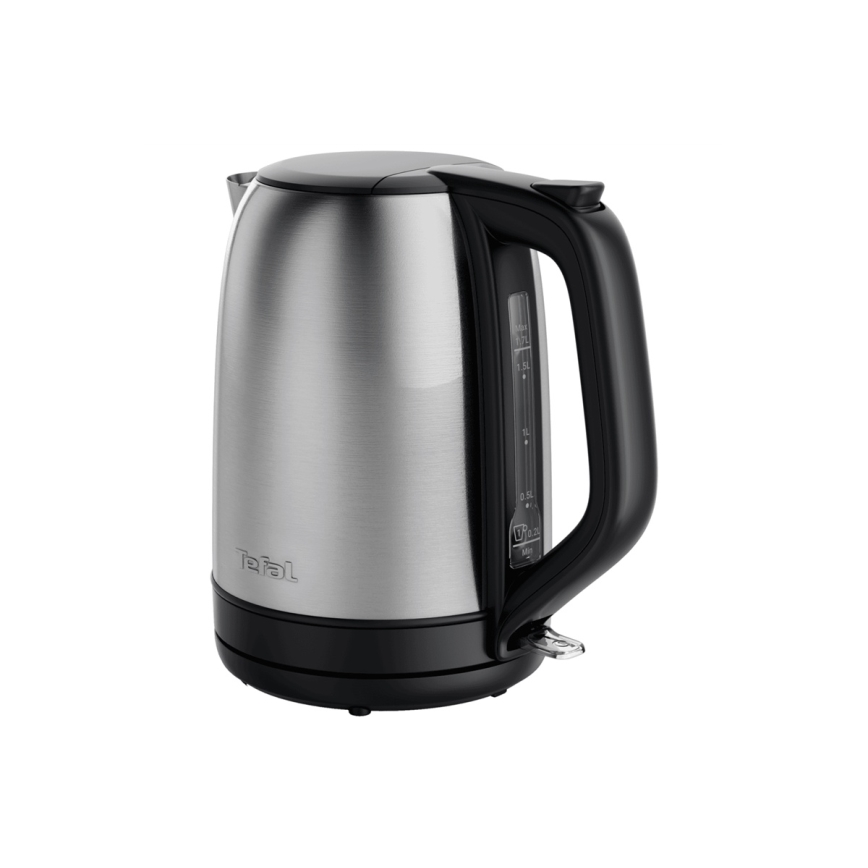Tefal - Vattenkokare SUBITO 1,7l 2400W/230V rostfri/svart