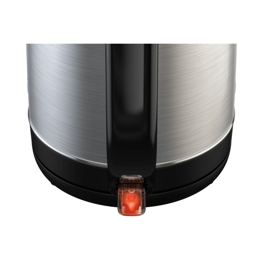 Tefal - Vattenkokare SUBITO 1,7l 2400W/230V rostfri/svart