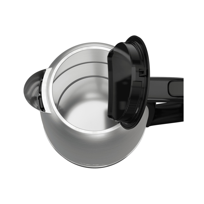 Tefal - Vattenkokare SUBITO 1,7l 2400W/230V rostfri/svart