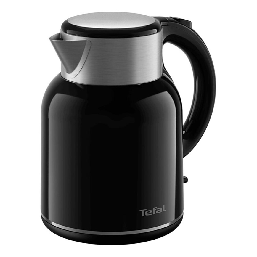 Tefal - Vattenkokare THERMO PROTECT XL 1,9l 1650W/230V rostfri/svart