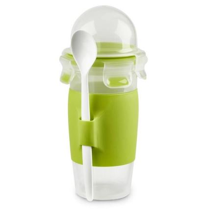 Tefal - Yoghurtburk med en sked 0,45 l MASTER SEAL TO GO grön