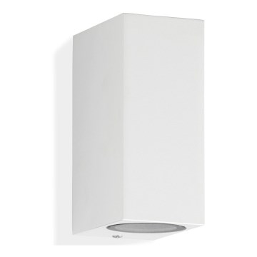 Telefunken 307006TF - LED vägglampa för utomhusbruk 2xGU10/5W/230V IP44 vit
