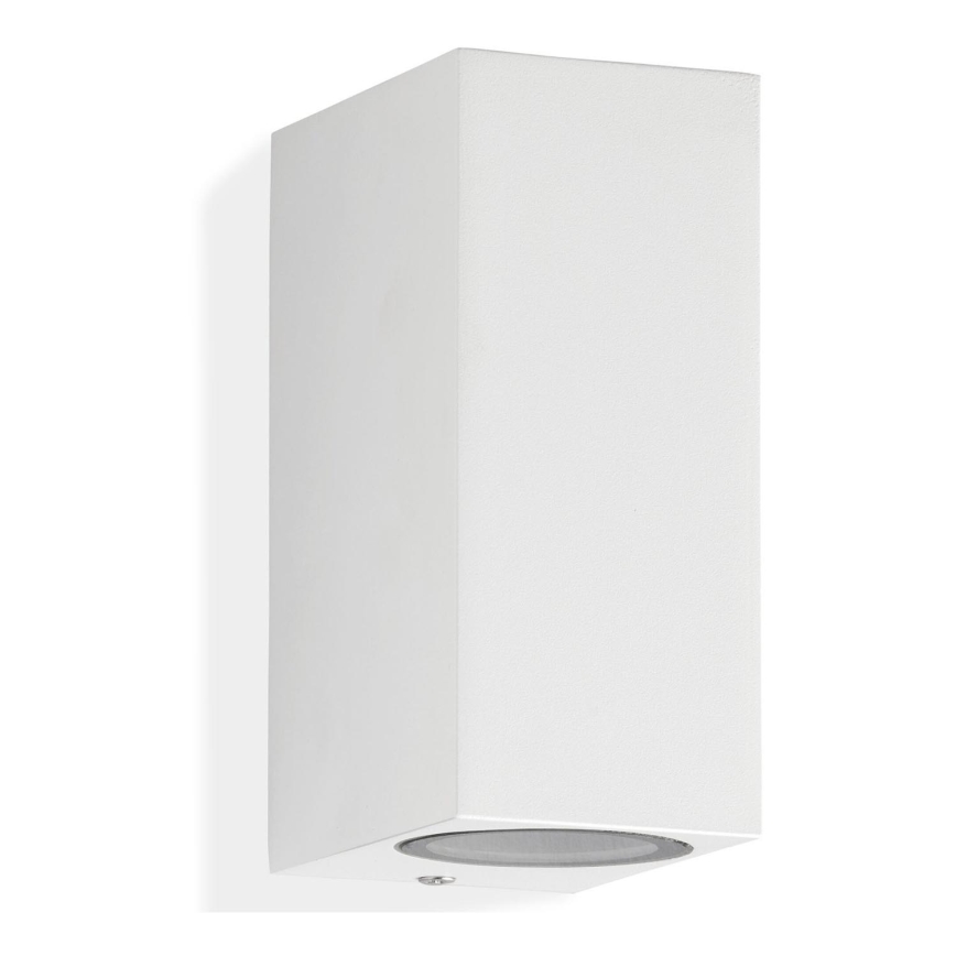 Telefunken 307006TF - LED vägglampa för utomhusbruk 2xGU10/5W/230V IP44 vit