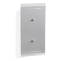 Telefunken 307704TF - LED vägglampa för utomhusbruk 2xLED/3W/230V IP44 silver