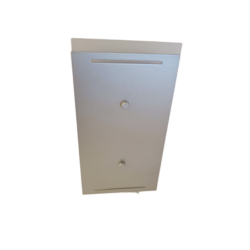 Telefunken 307704TF - LED vägglampa för utomhusbruk 2xLED/3W/230V IP44 silver