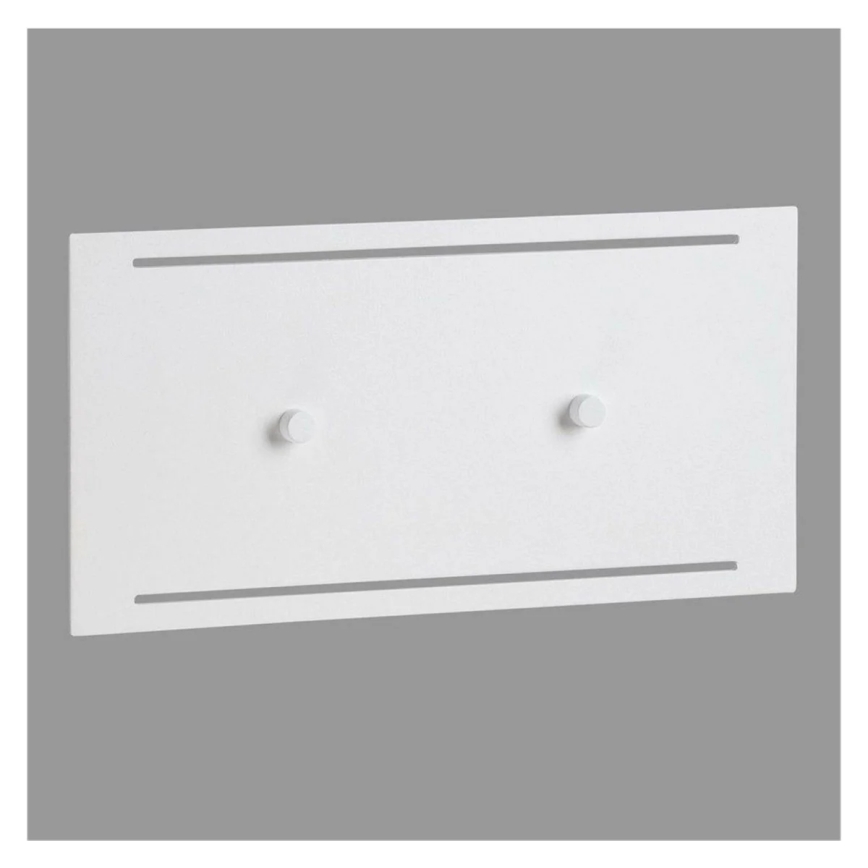 Telefunken 307806TF - LED vägglampa för utomhusbruk 2xLED/3,5W/230V IP44 vit