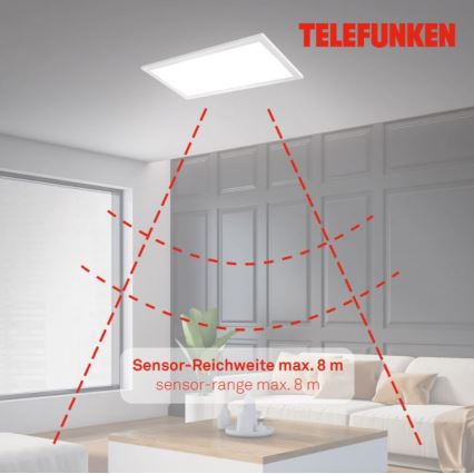 Telefunken 308706TF - LED taklampa med sensor LED/36W/230V