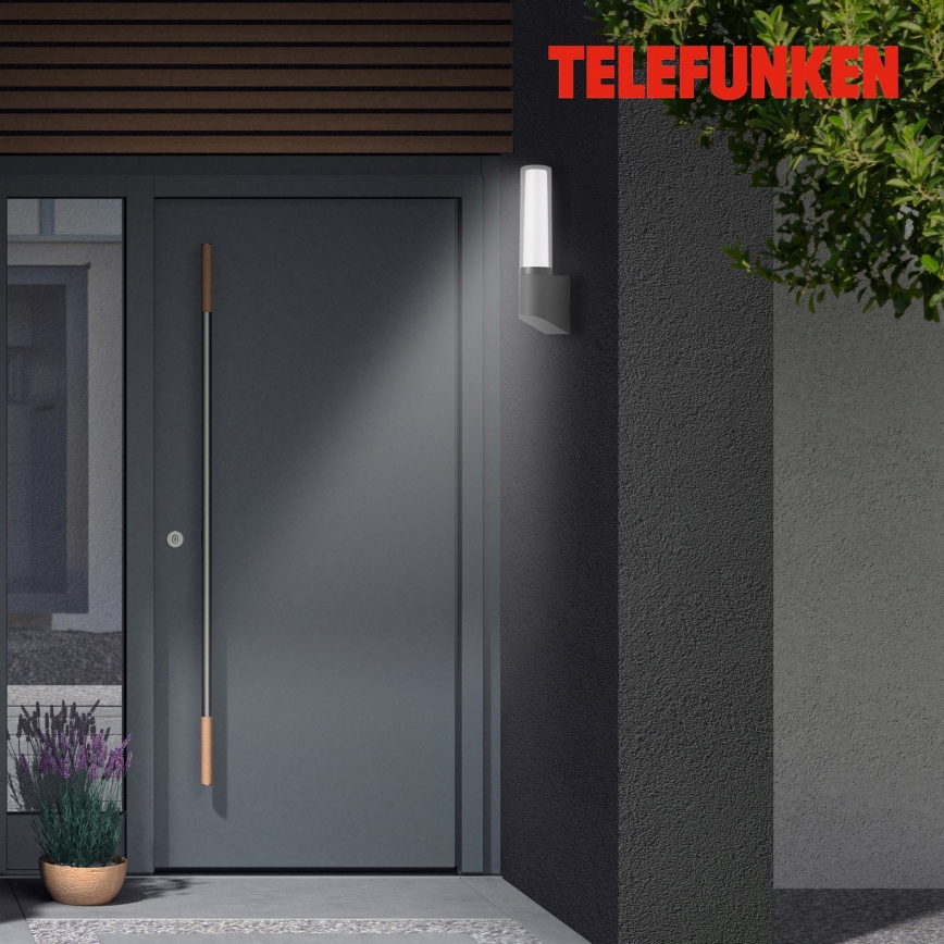 Telefunken 311305TF - LED vägglampa för utomhusbruk LED/8W/230V IP44