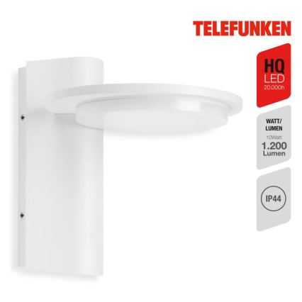 Telefunken 312406TF - LED vägglampa för utomhusbruk LED/10W/230V IP44