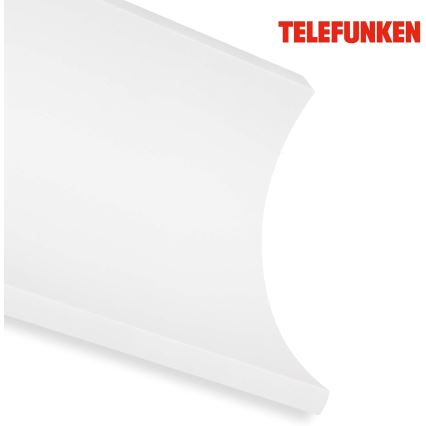 Telefunken 312806TF - LED vägglampa för utomhusbruk 2xLED/6W/230V IP44 vit