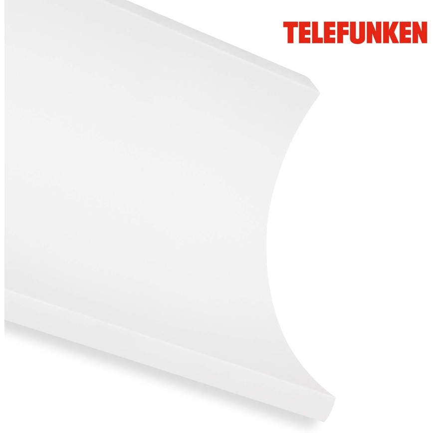 Telefunken 312806TF - LED vägglampa för utomhusbruk 2xLED/6W/230V IP44 vit
