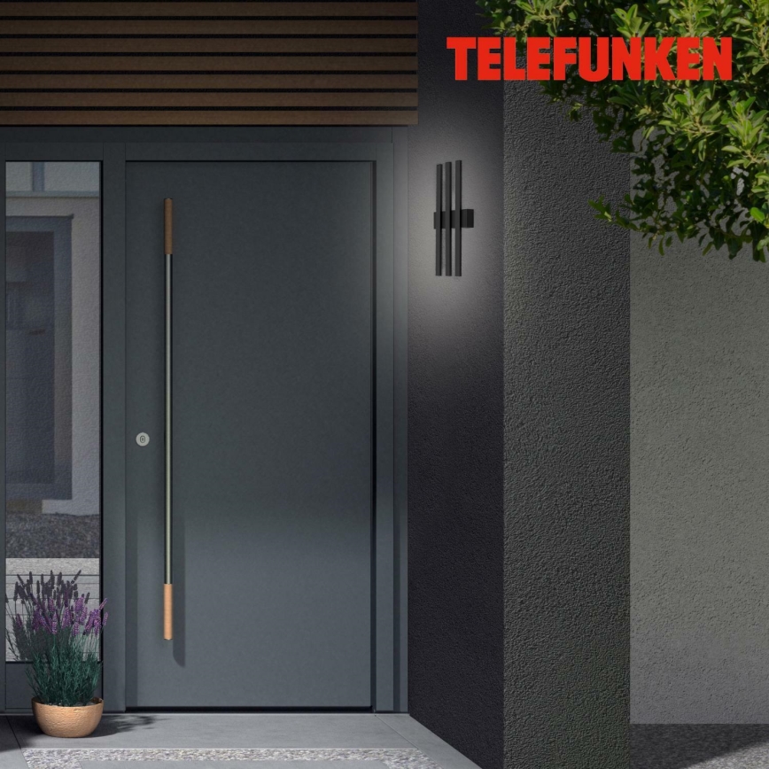 Telefunken 313305TF - LED vägglampa för utomhusbruk 3xLED/4W/230V IP44