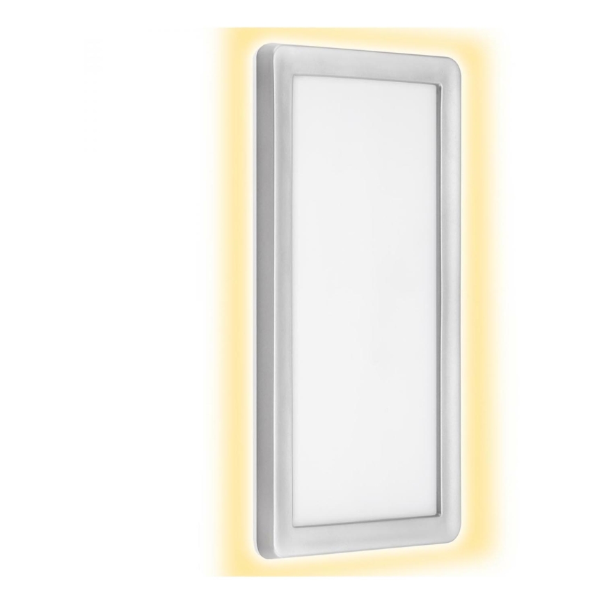 Telefunken 313604TF - LED vägglampa för utomhusbruk LED/16W/230V IP44 silver