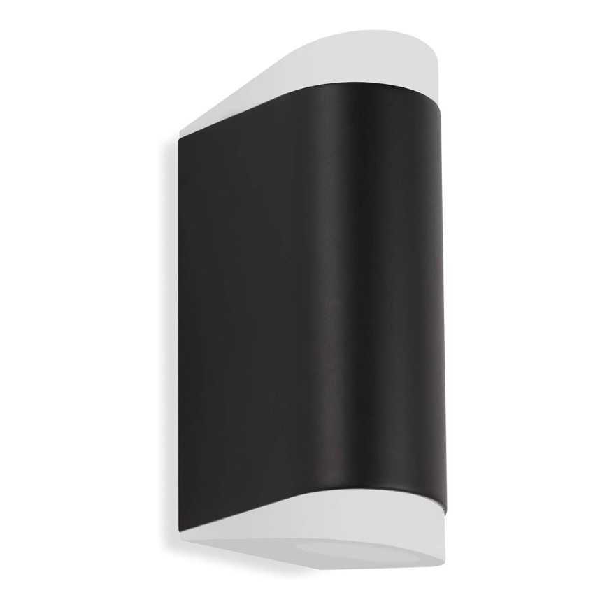 Telefunken 314905TF - LED vägglampa för utomhusbruk 2xGU10/5W/230V IP44 svart