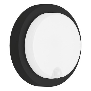 Telefunken 315305TF - LED Utomhus vägglampa med sensor LED/12W/230V IP44 svart