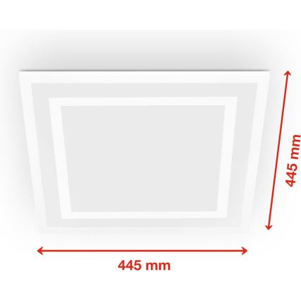 Telefunken 318806TF - LED RGBW Dimbar taklampa LED/24W/230V 3000-6500K + fjärrkontroll